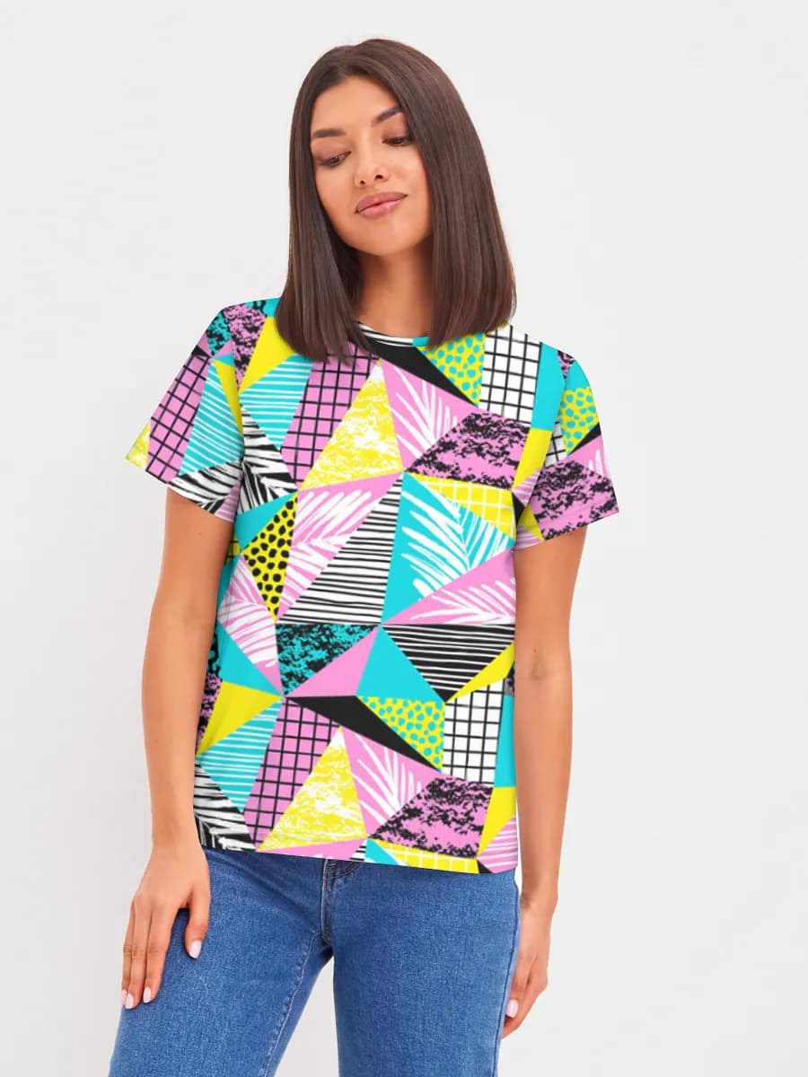 Women's basic cotton T-shirt