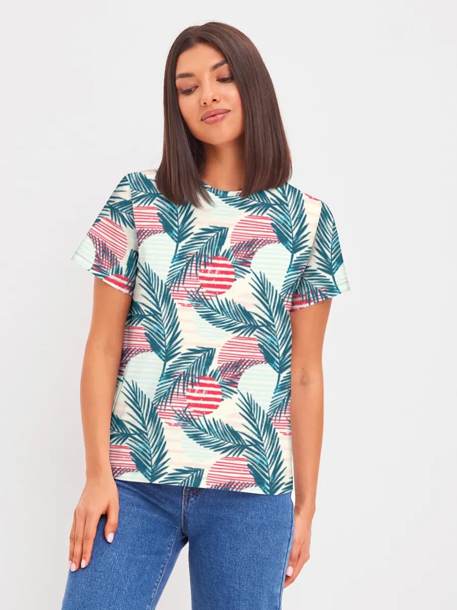 Women's basic cotton T-shirt