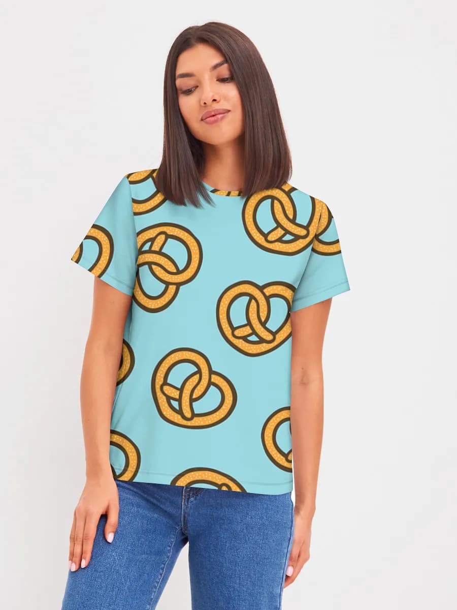Women's basic cotton T-shirt
