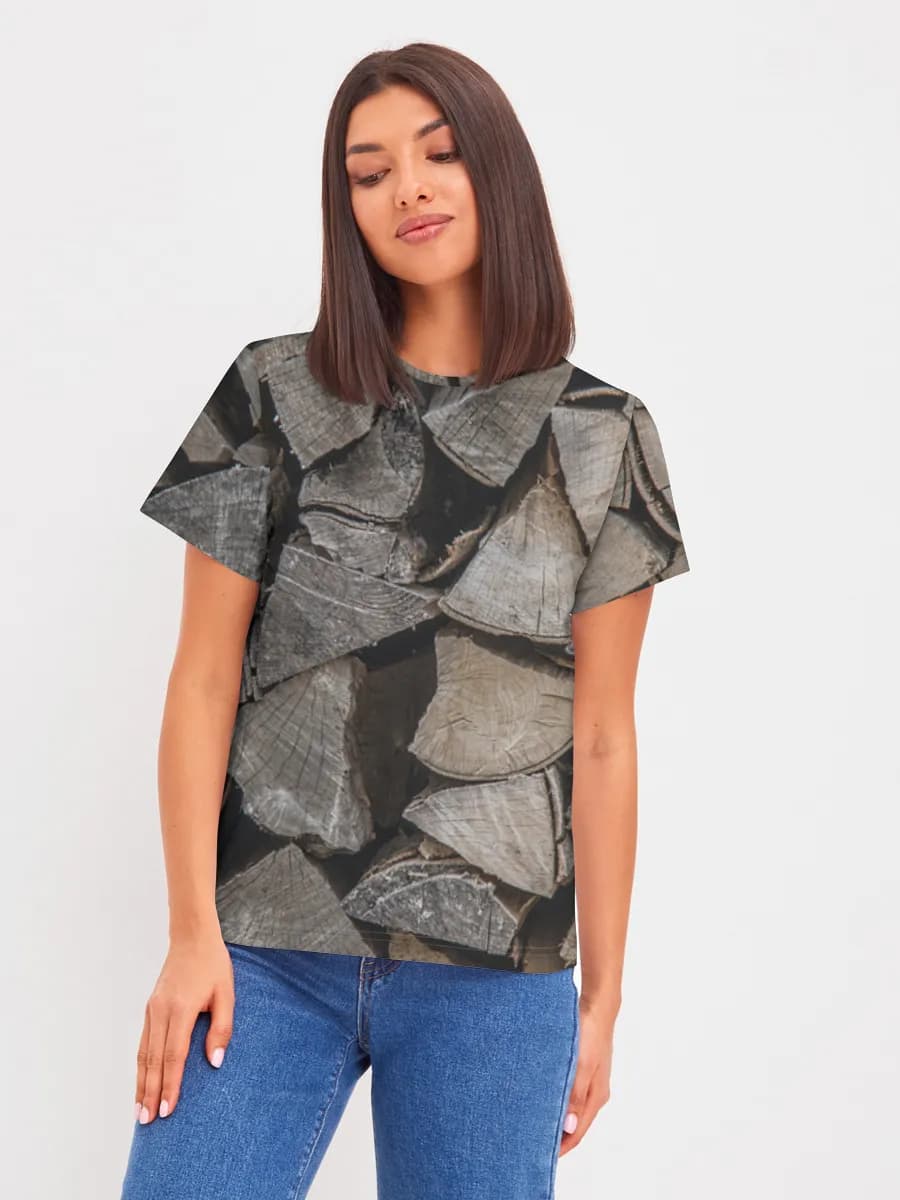 Women's basic cotton T-shirt