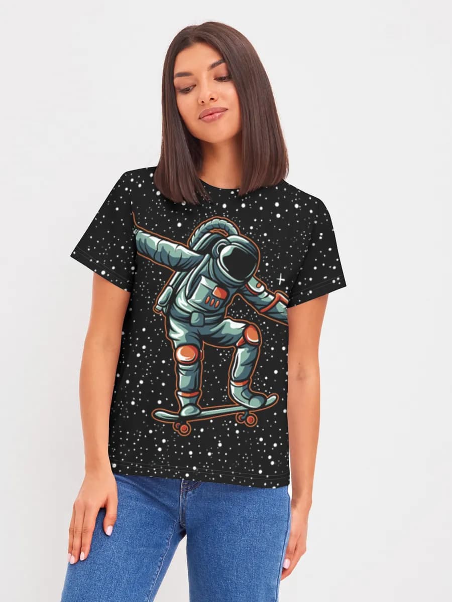 Women's basic cotton T-shirt