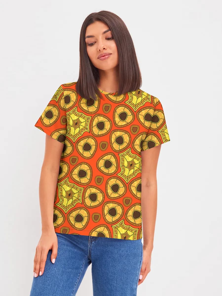 Women's basic cotton T-shirt