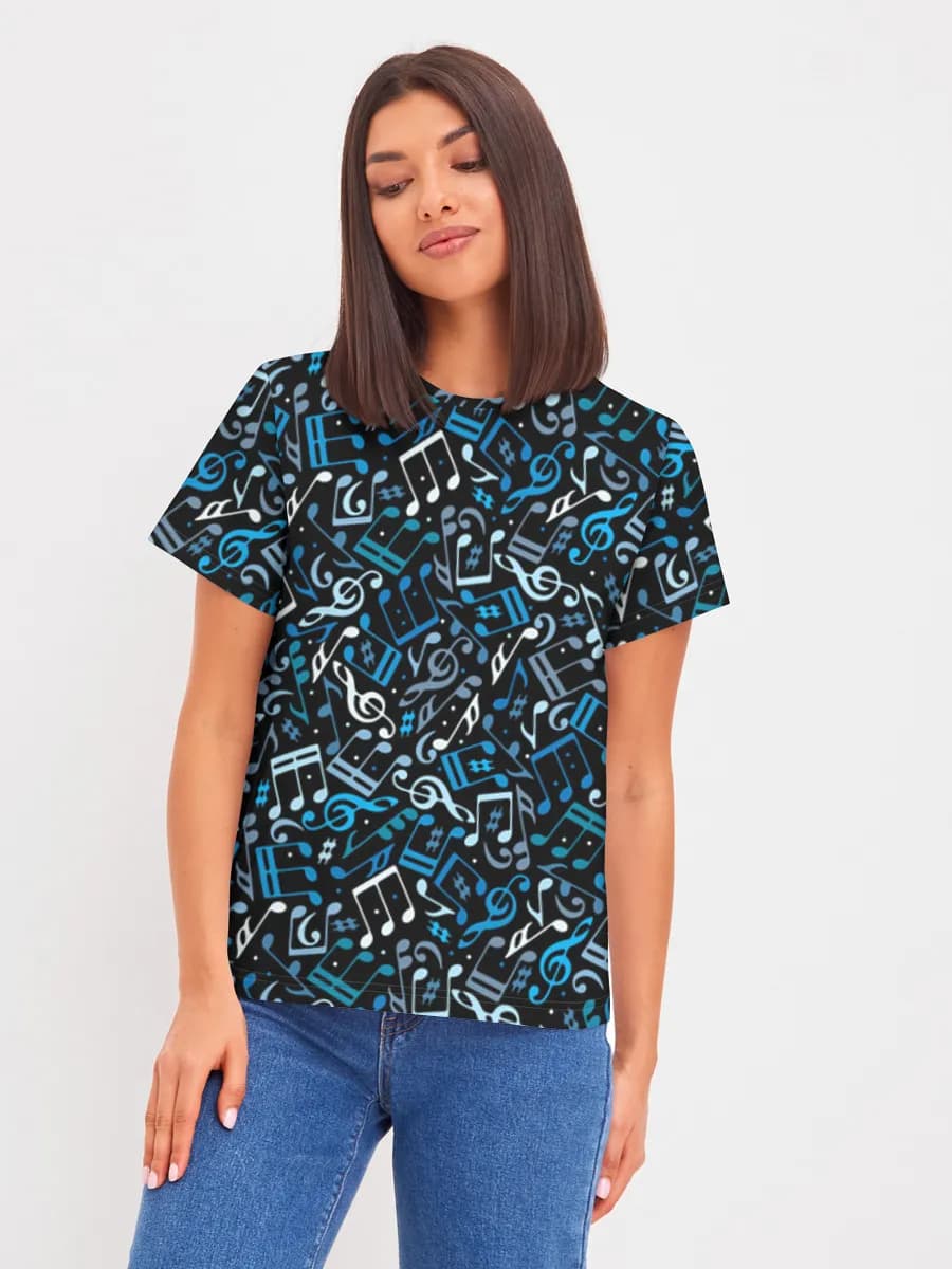 Women's basic cotton T-shirt