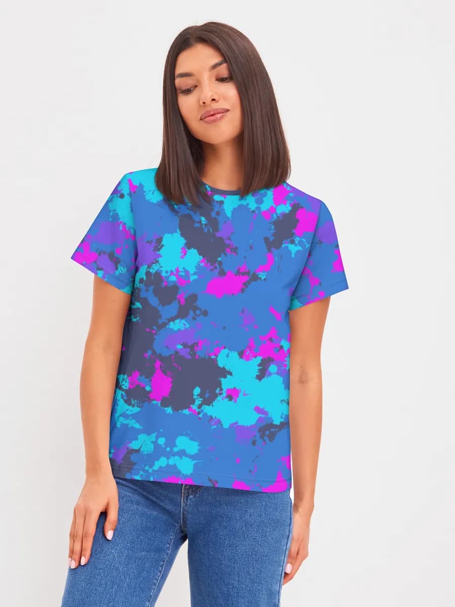 Women's basic cotton T-shirt