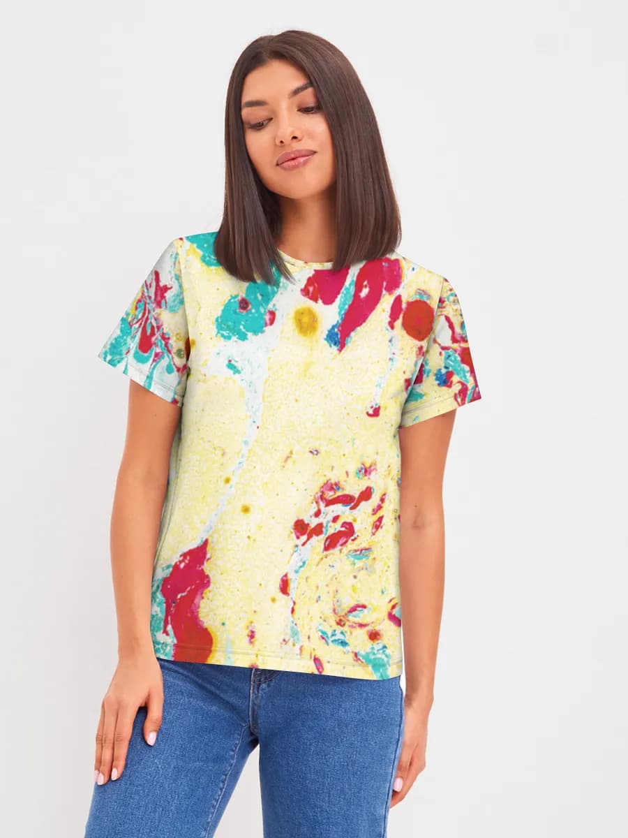 Women's basic cotton T-shirt