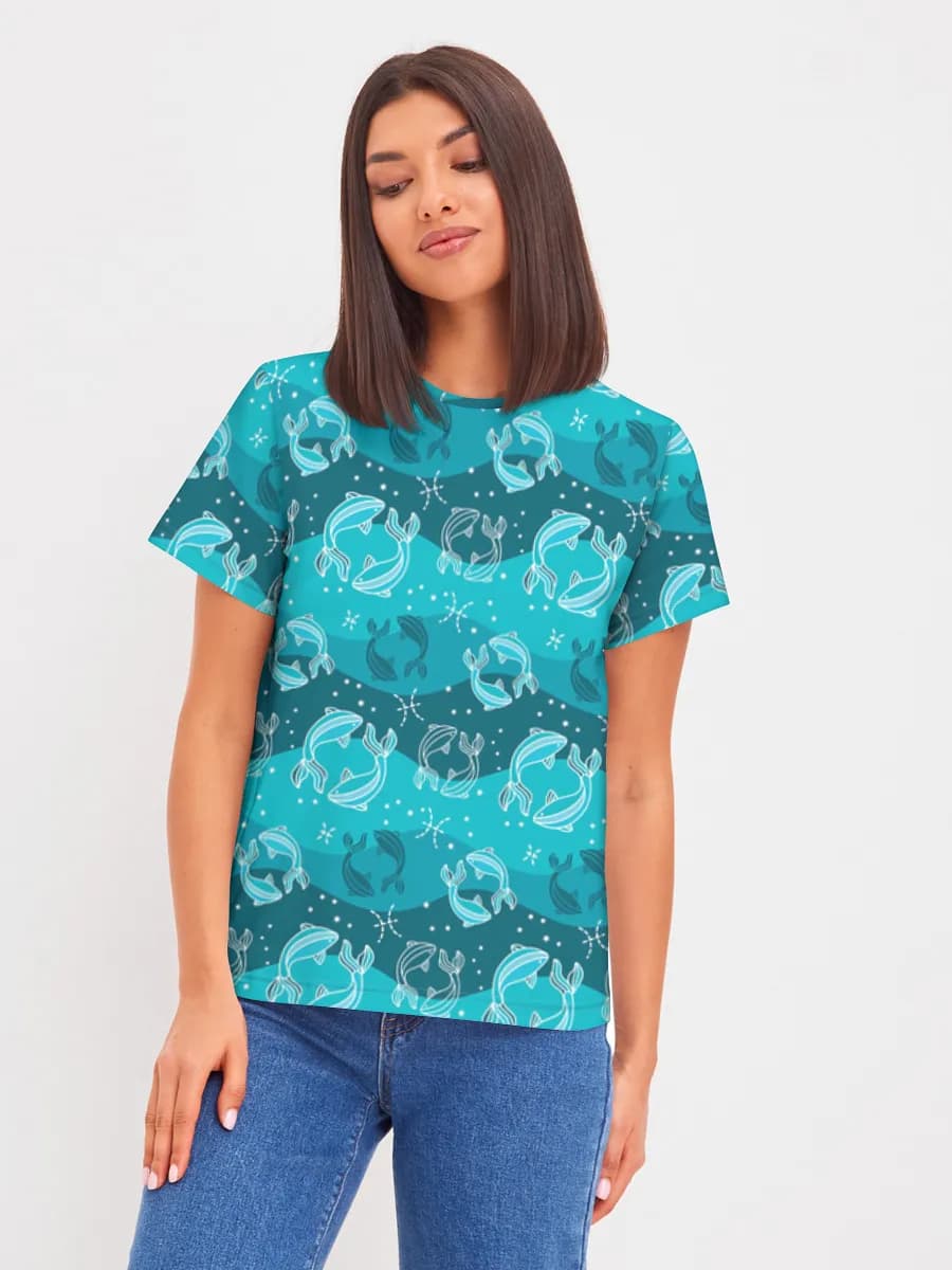 Women's basic cotton T-shirt
