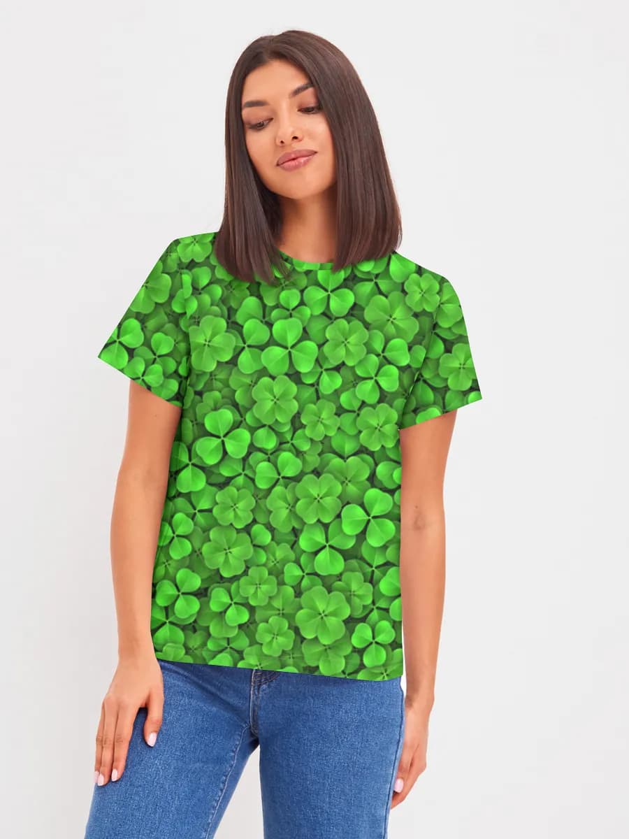 Women's basic cotton T-shirt