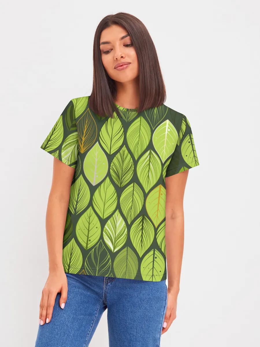 Women's basic cotton T-shirt