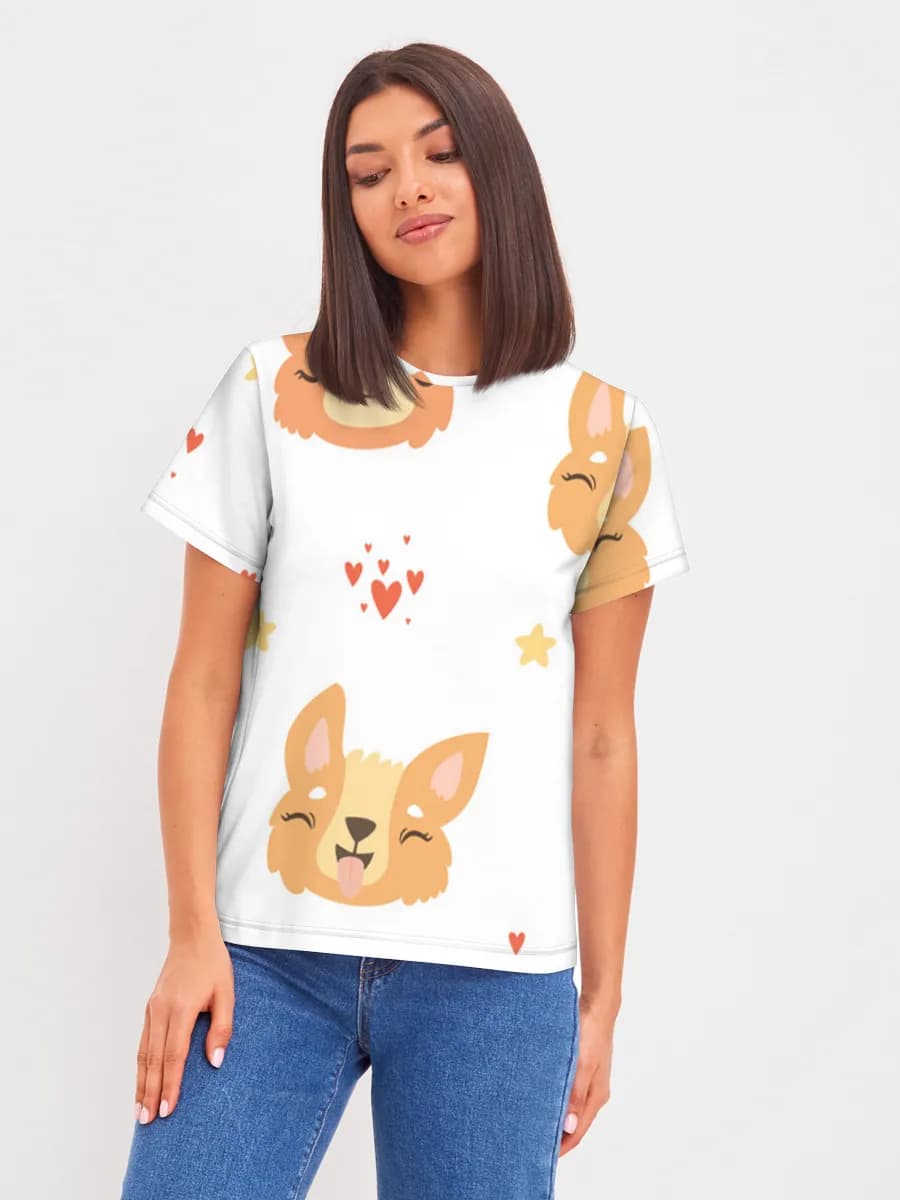 Cute Corgi Hearts