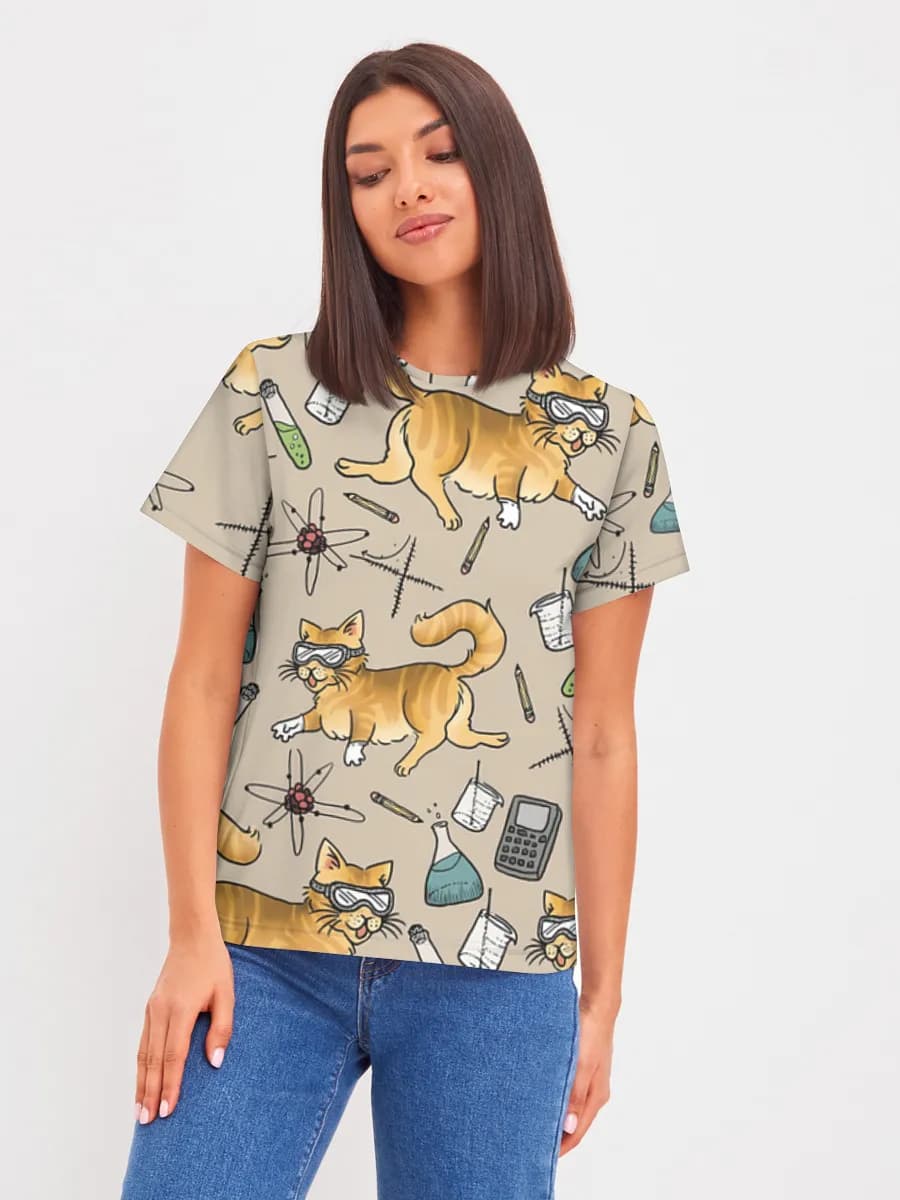 Women's basic cotton T-shirt