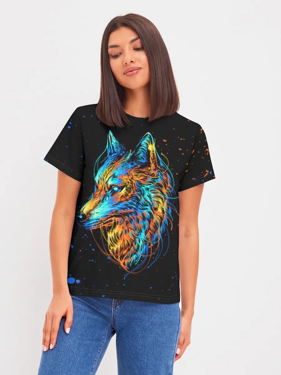 Women's basic cotton T-shirt