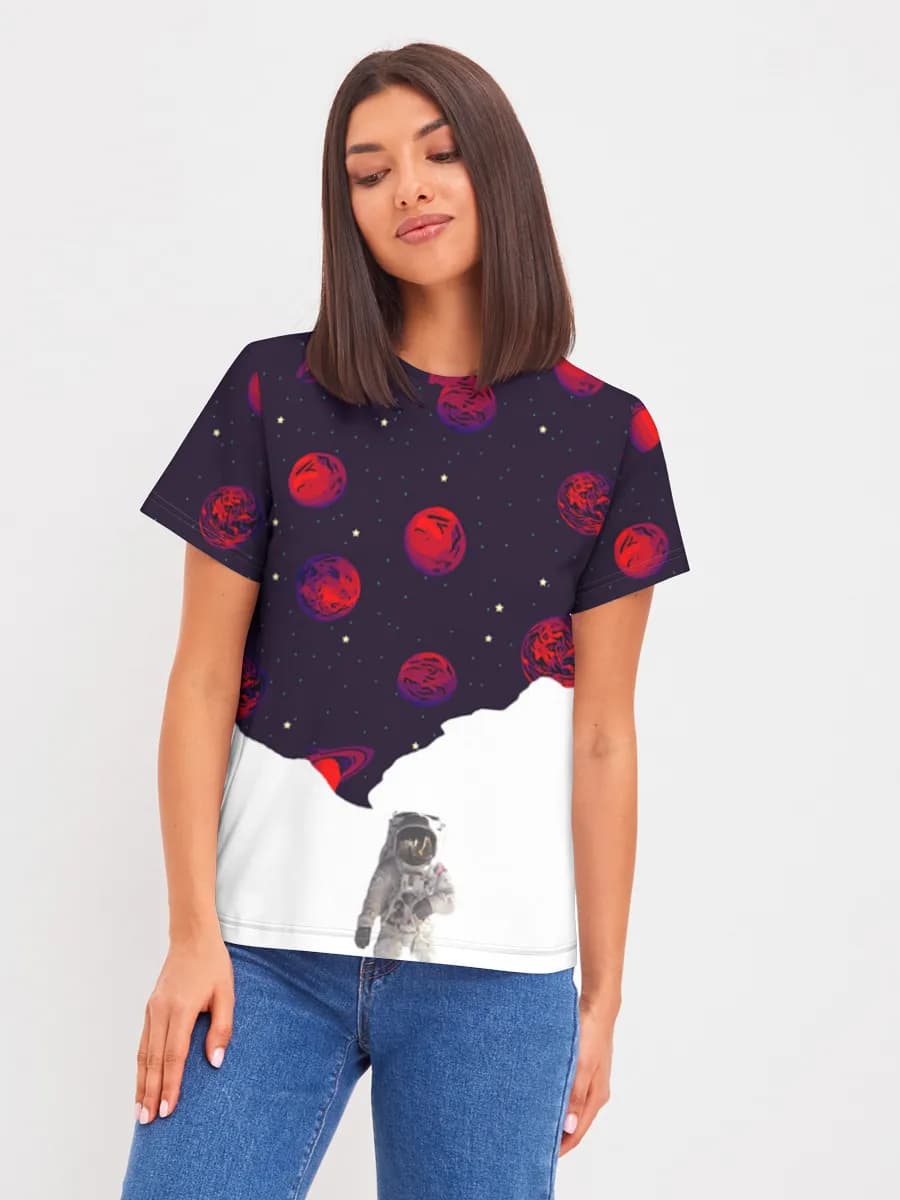 Women's basic cotton T-shirt