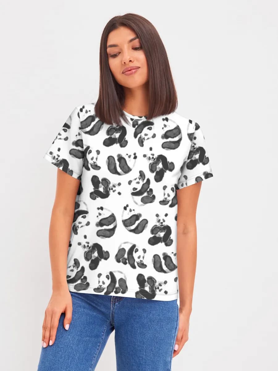 Women's basic cotton T-shirt