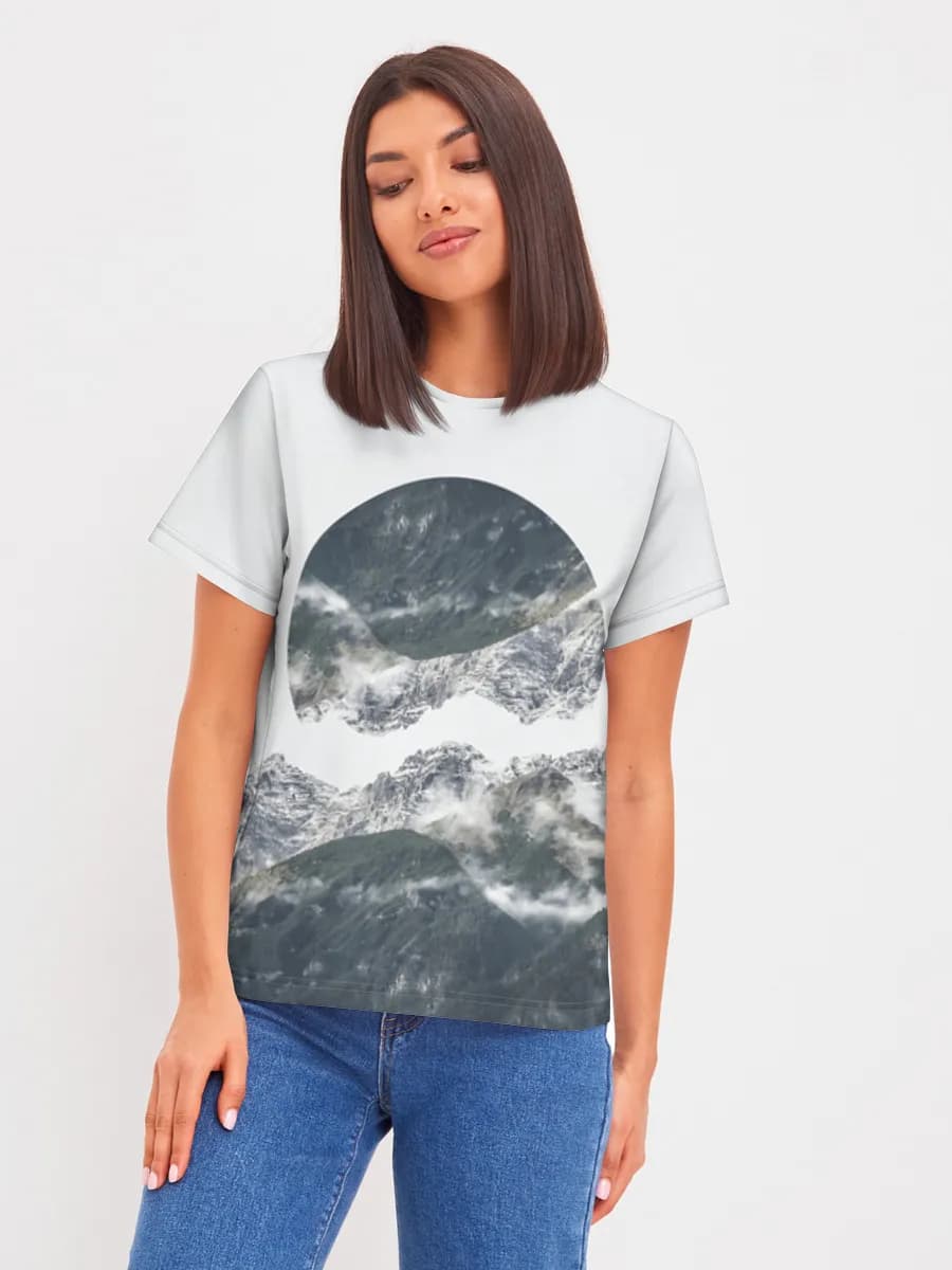 Women's basic cotton T-shirt