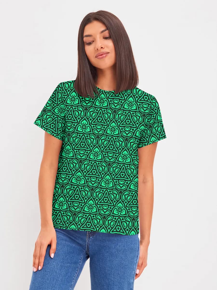Women's basic cotton T-shirt