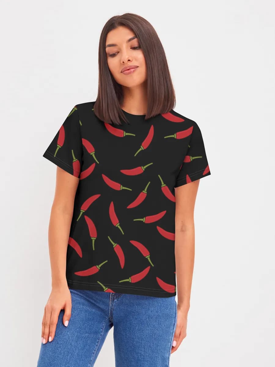Women's basic cotton T-shirt