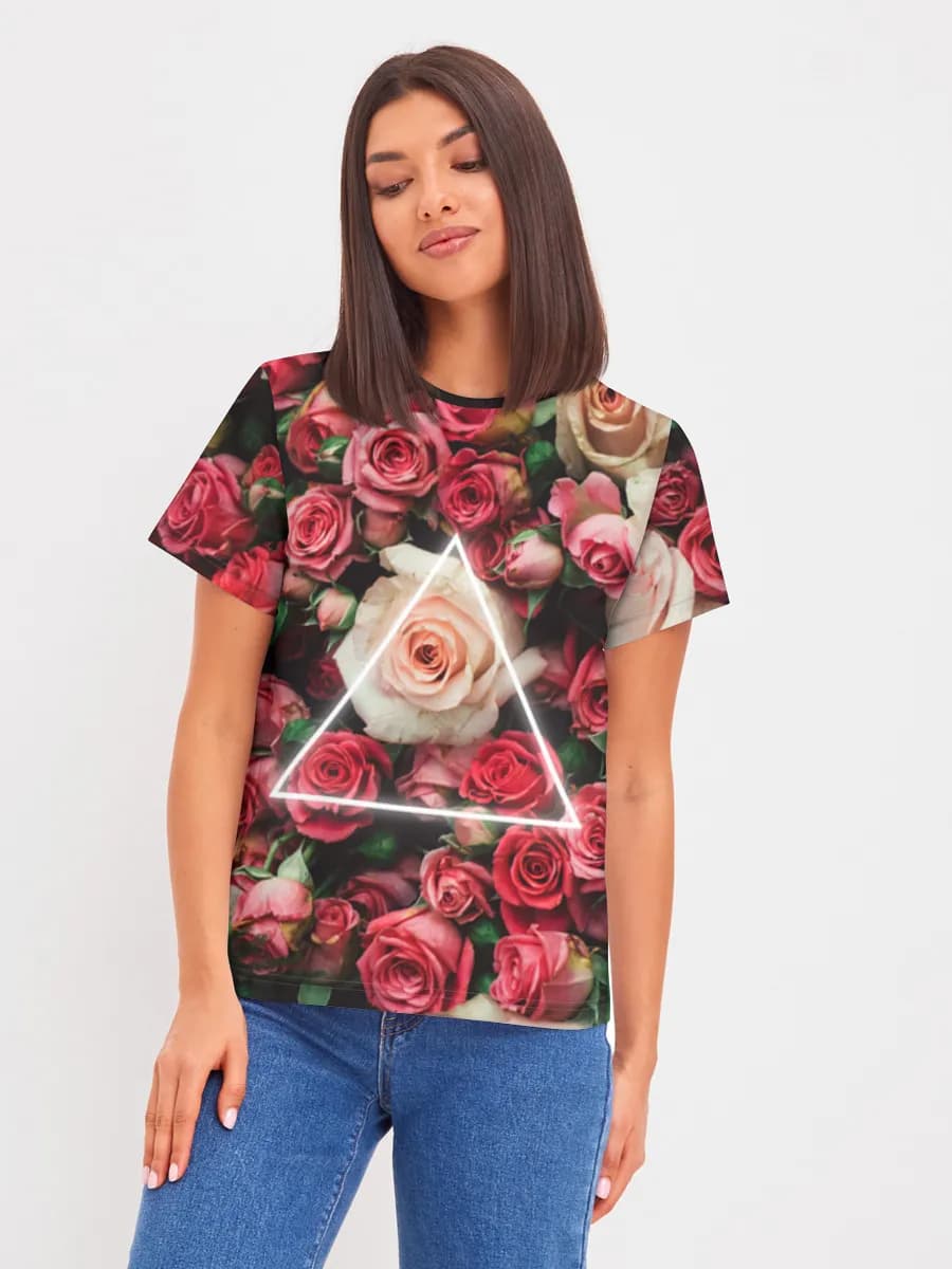 Women's basic cotton T-shirt
