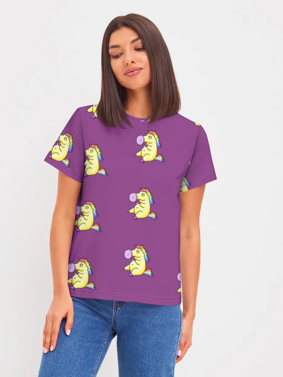 Women's basic cotton T-shirt