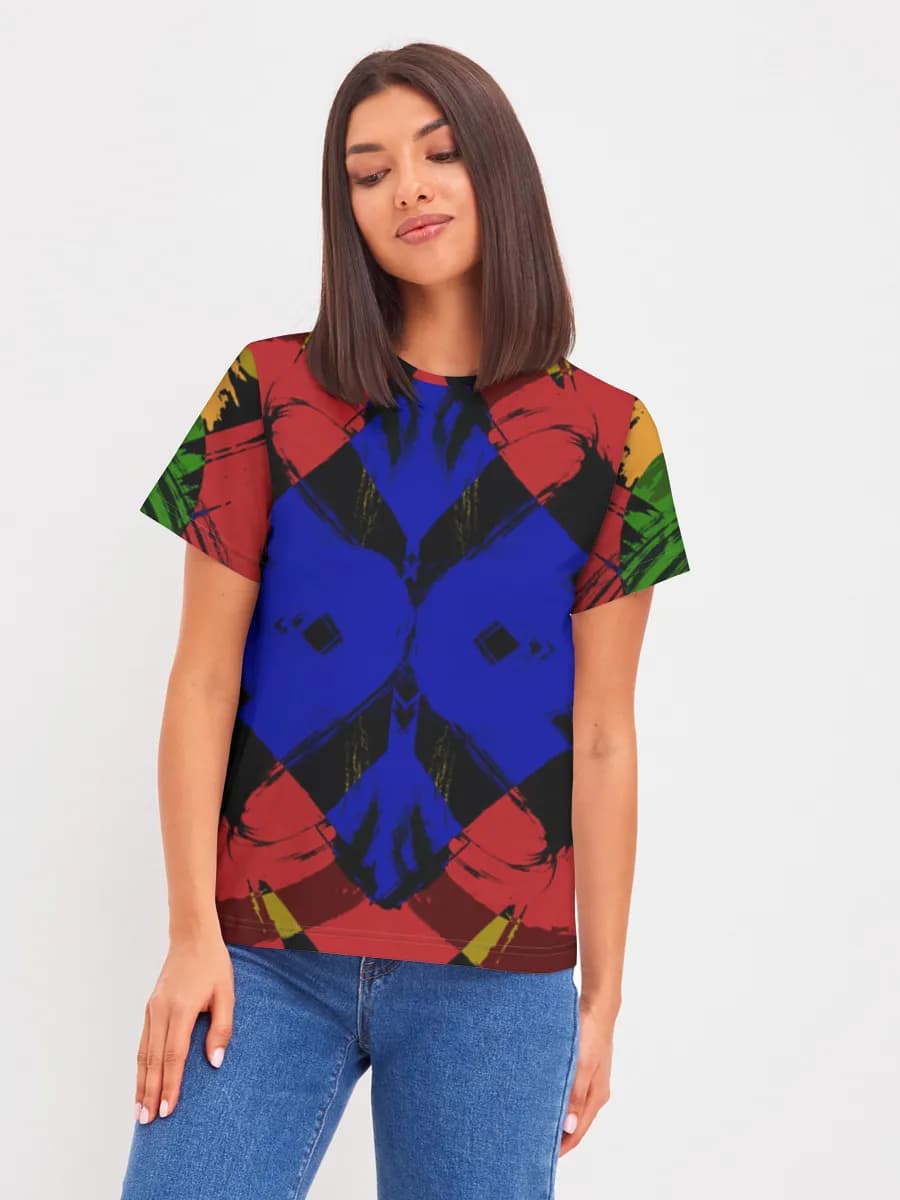 Women's basic cotton T-shirt