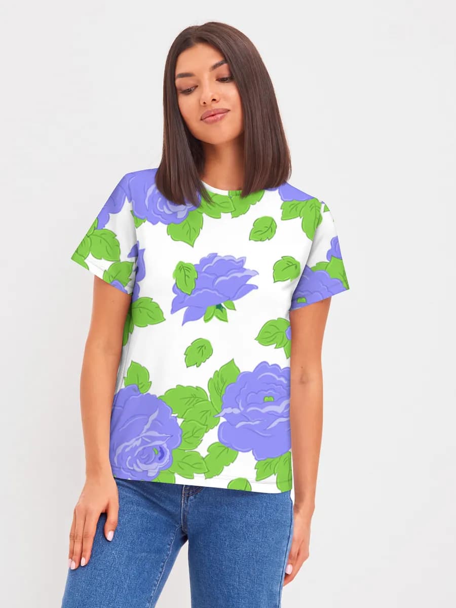 Women's basic cotton T-shirt