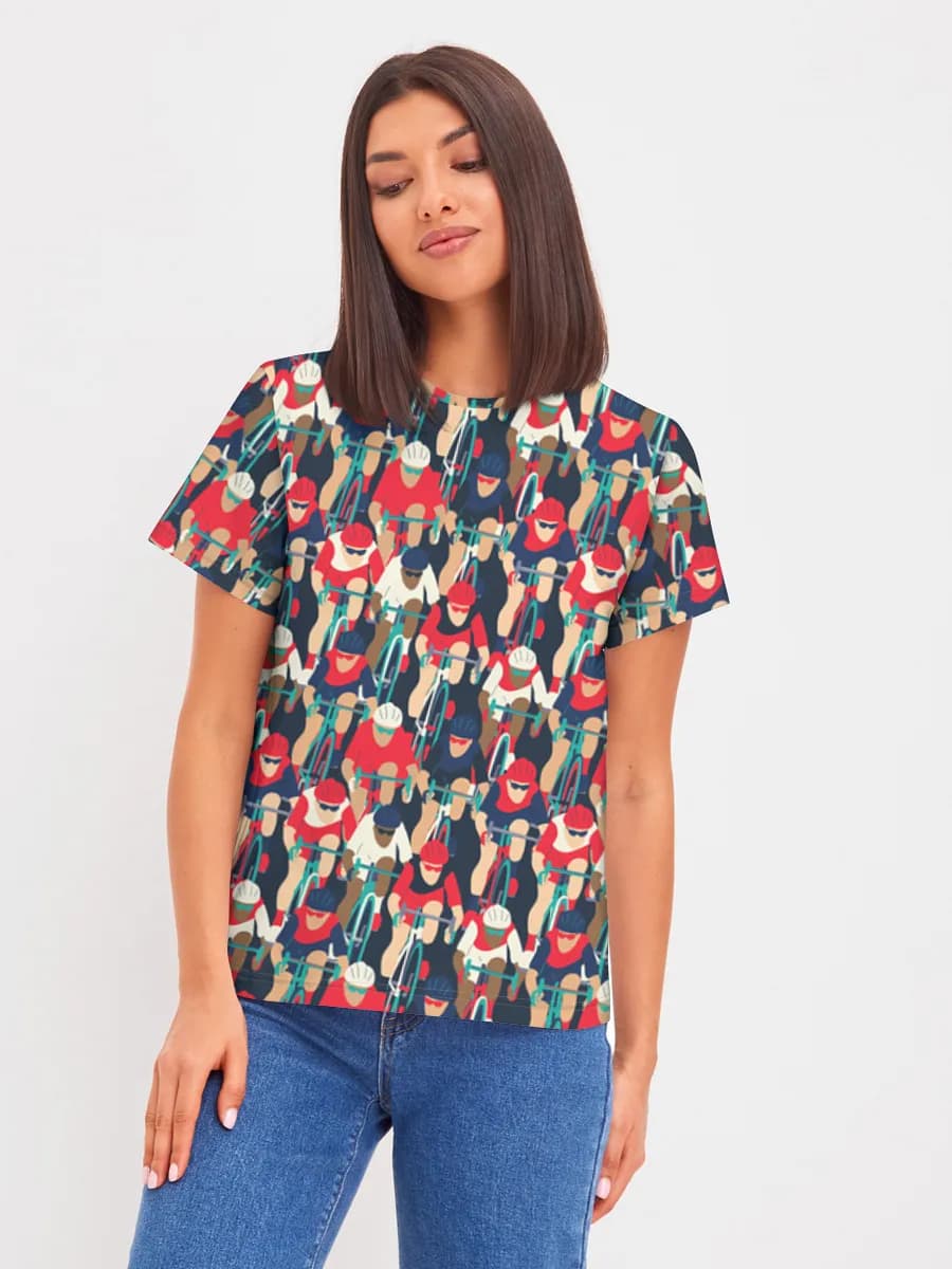 Women's basic cotton T-shirt