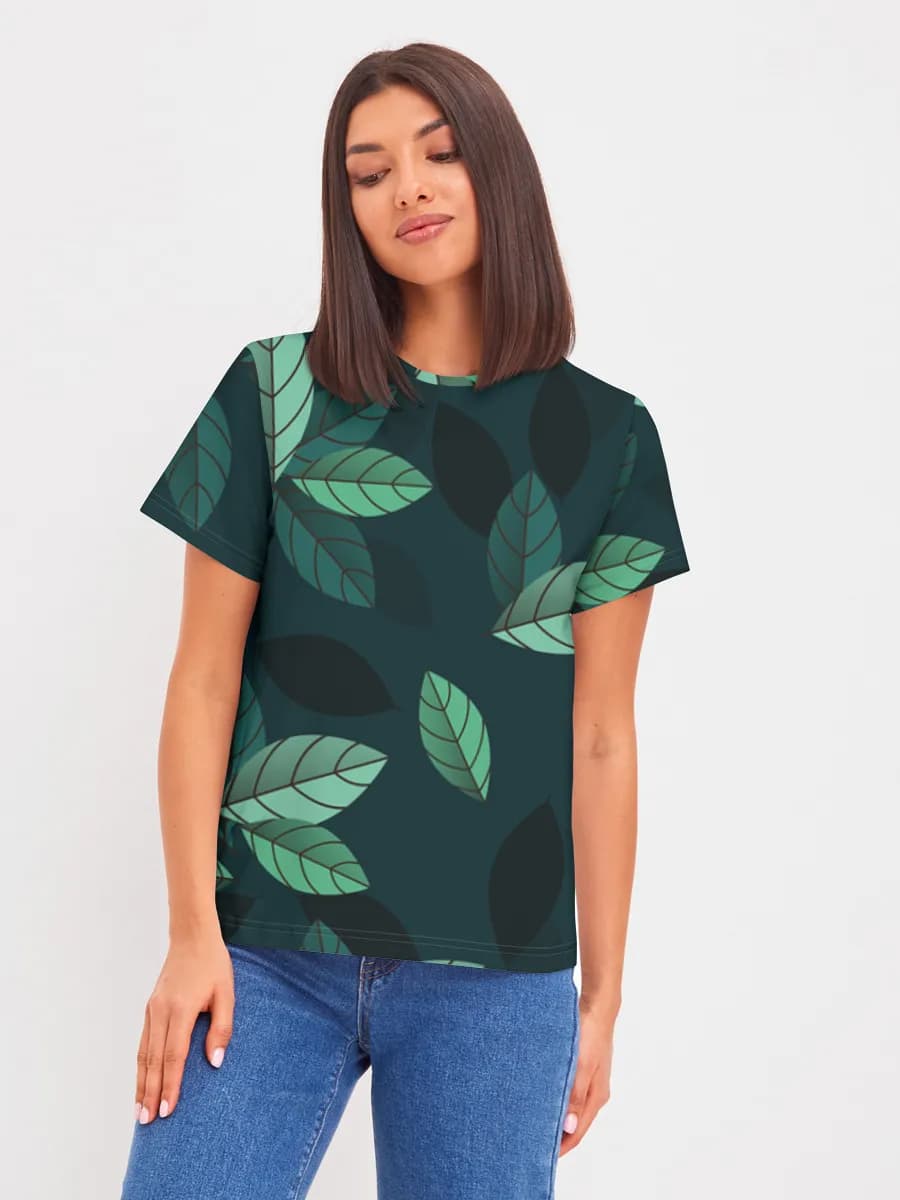 Women's basic cotton T-shirt