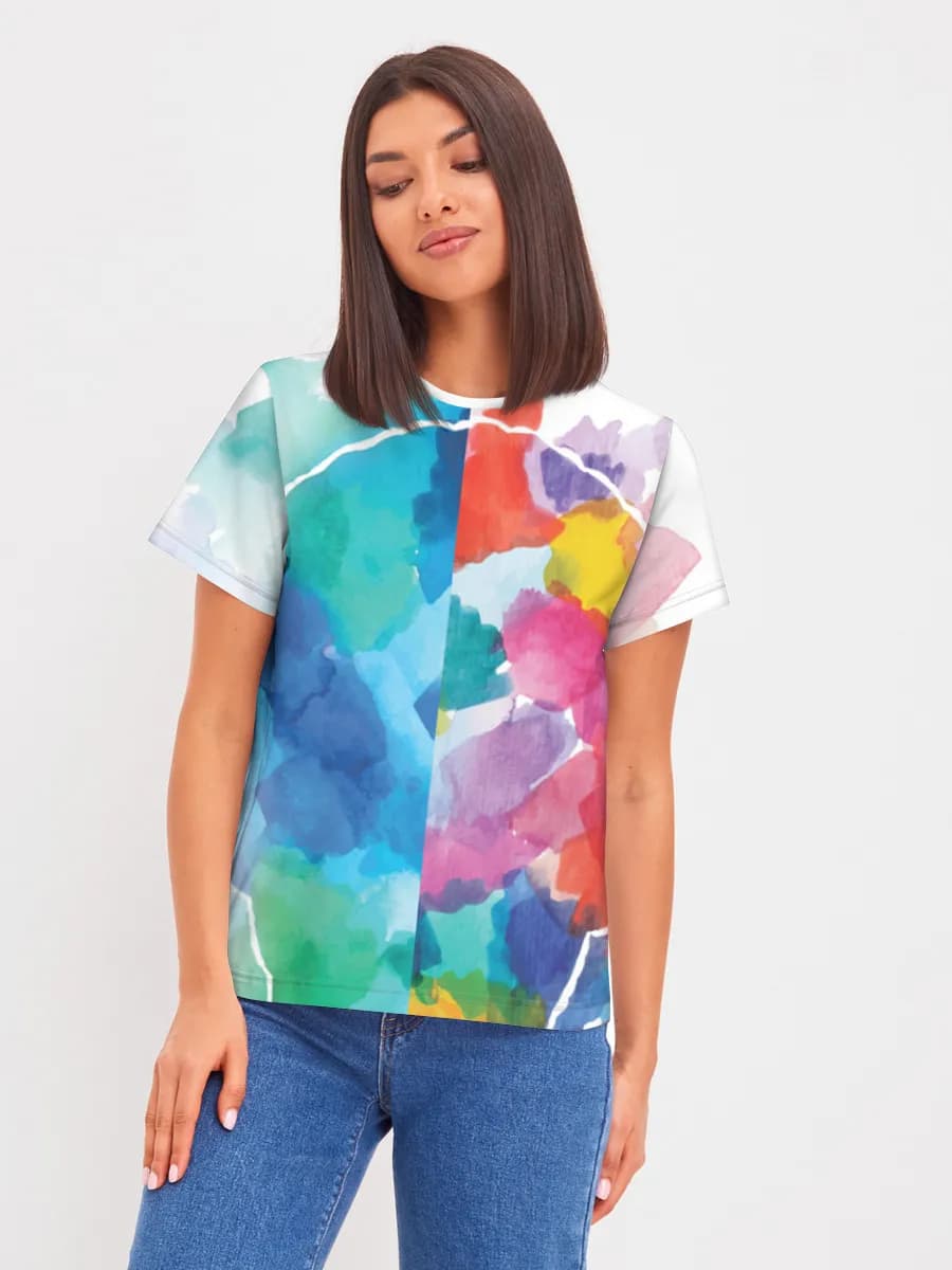 Women's basic cotton T-shirt