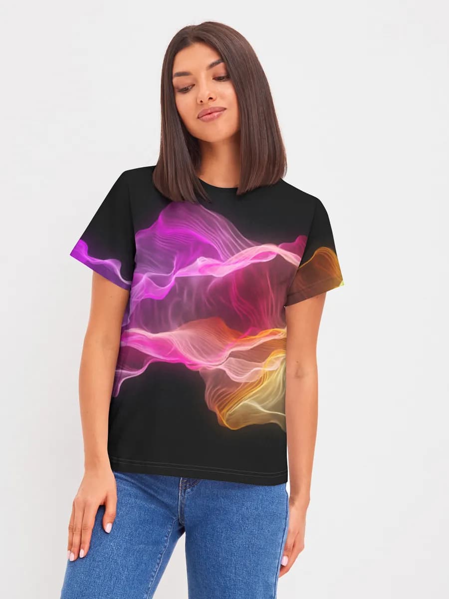 Women's basic cotton T-shirt