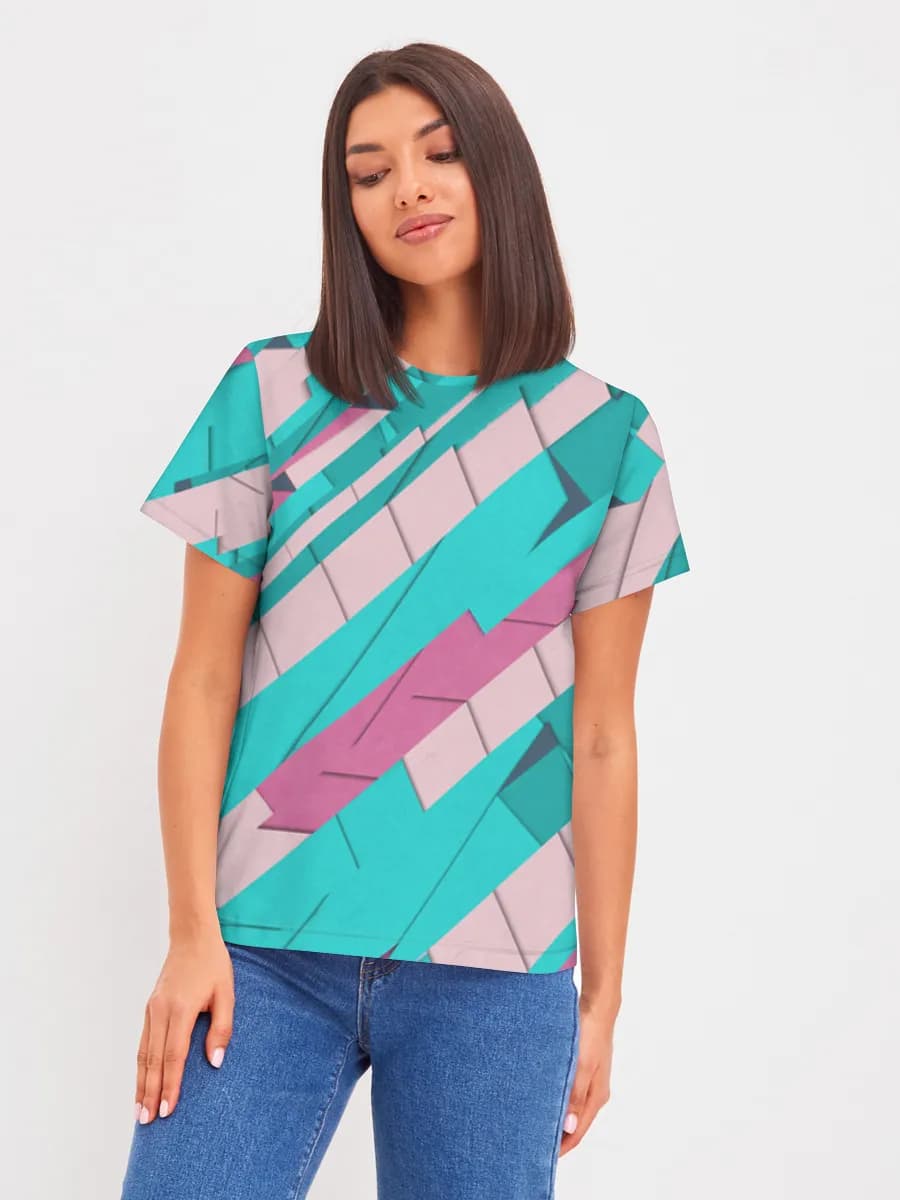 Women's basic cotton T-shirt