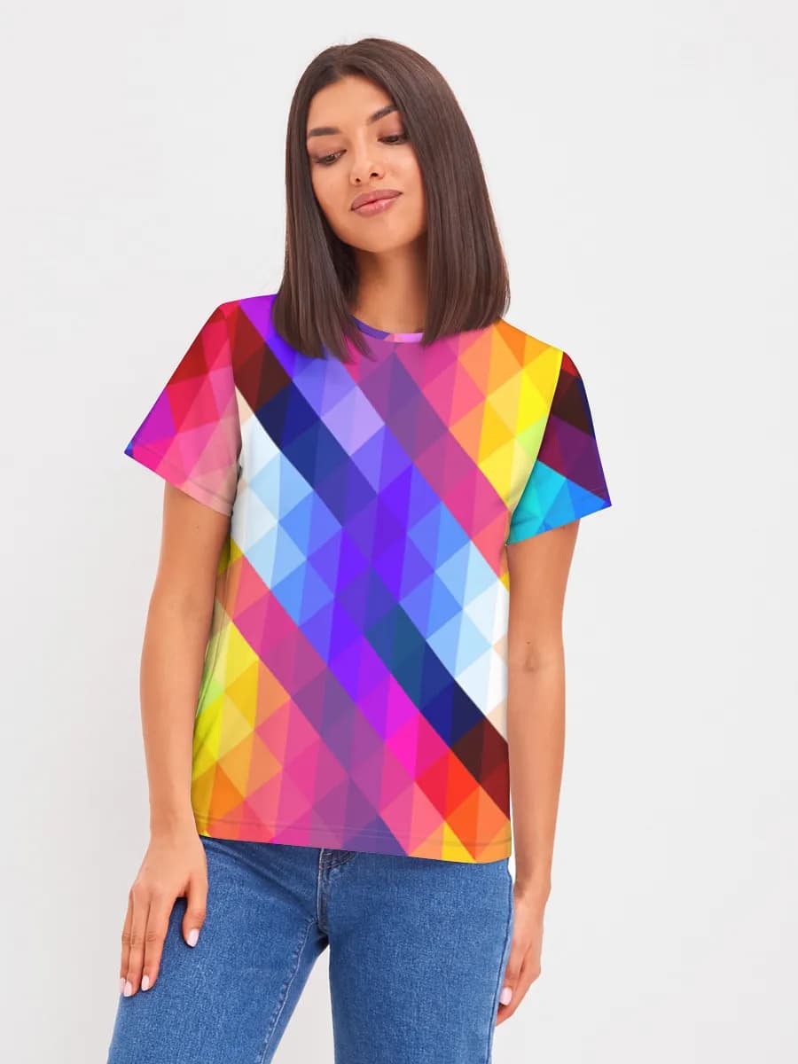 Women's basic cotton T-shirt