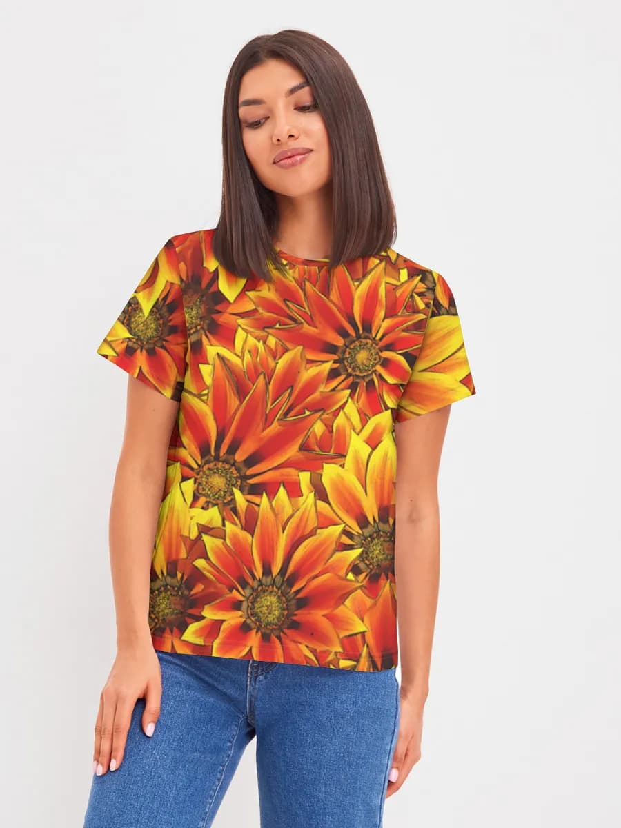 Women's basic cotton T-shirt