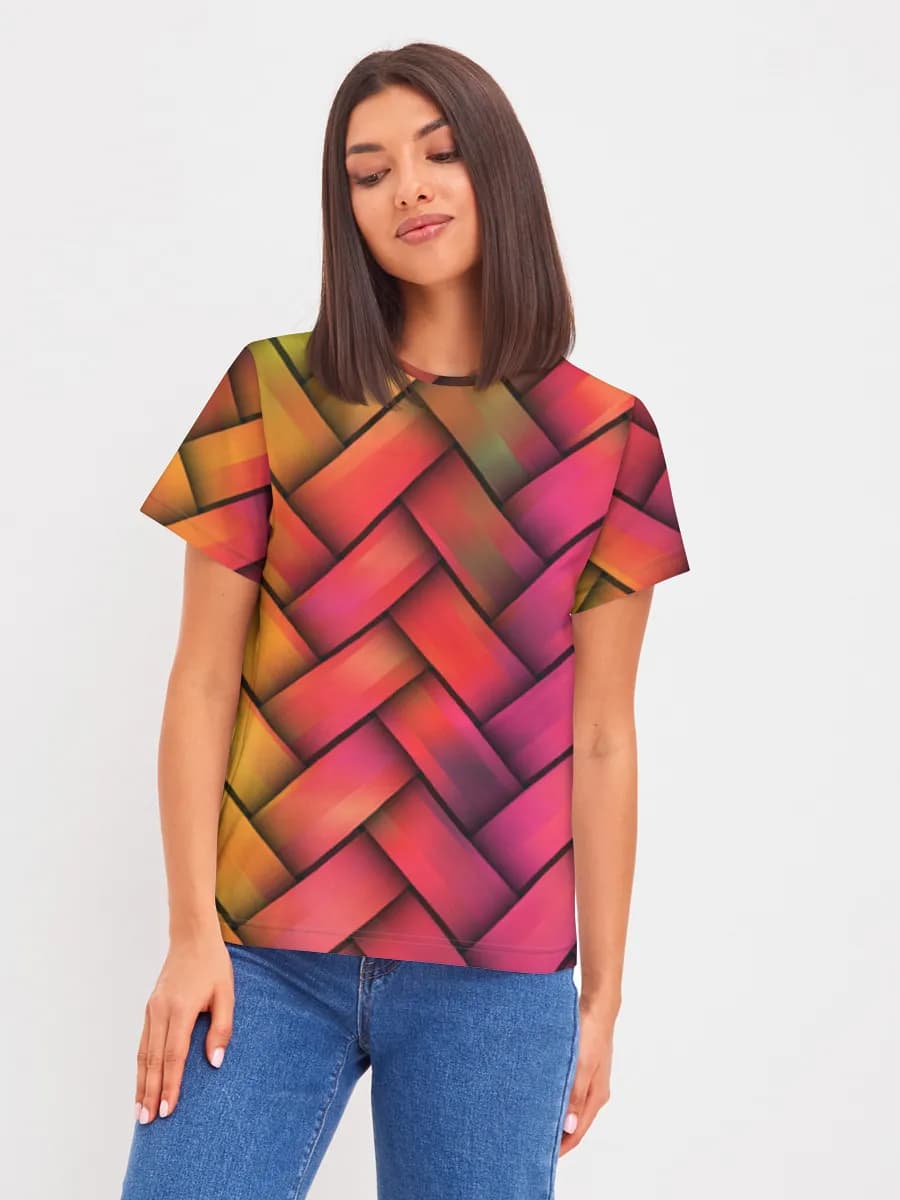 Women's basic cotton T-shirt