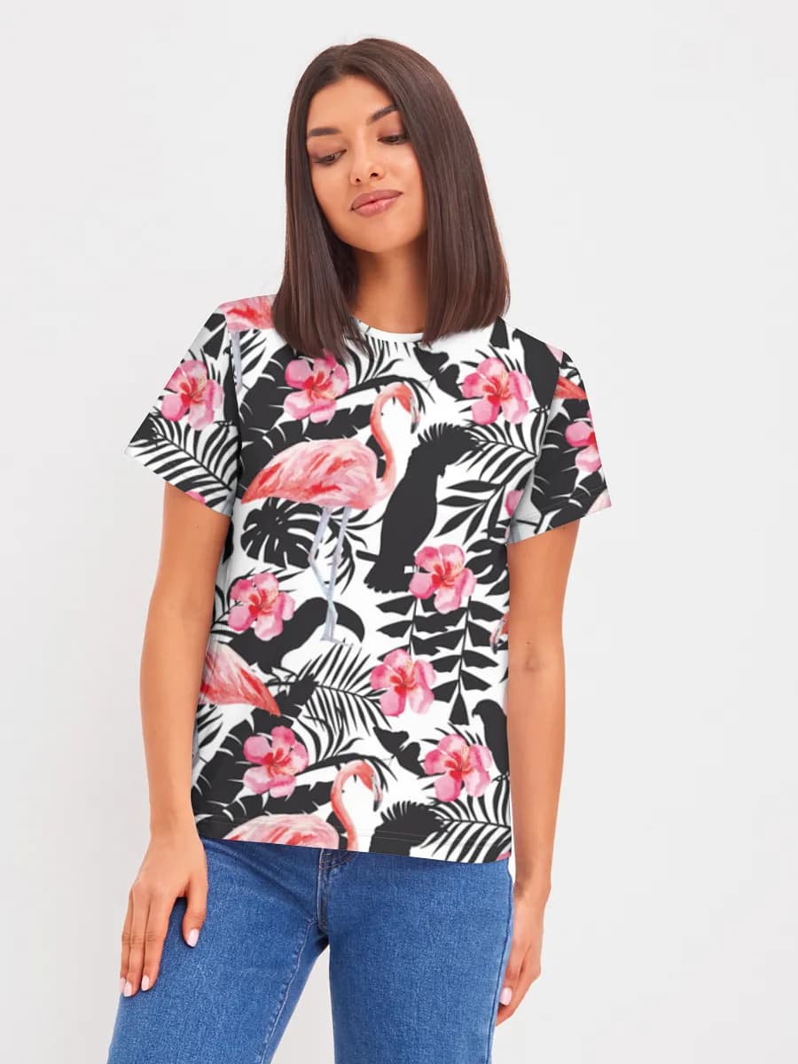 Women's basic cotton T-shirt
