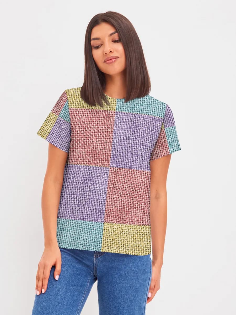Women's basic cotton T-shirt