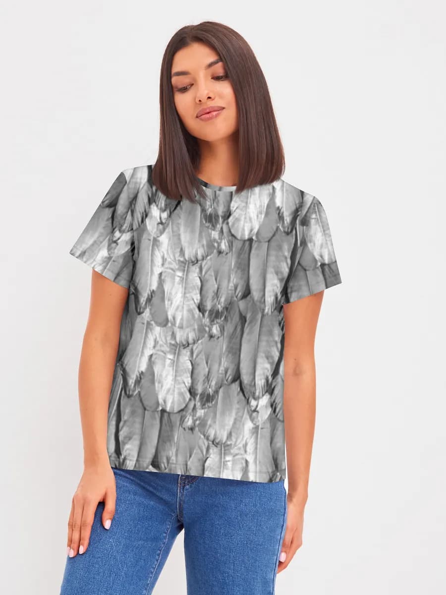 Women's basic cotton T-shirt