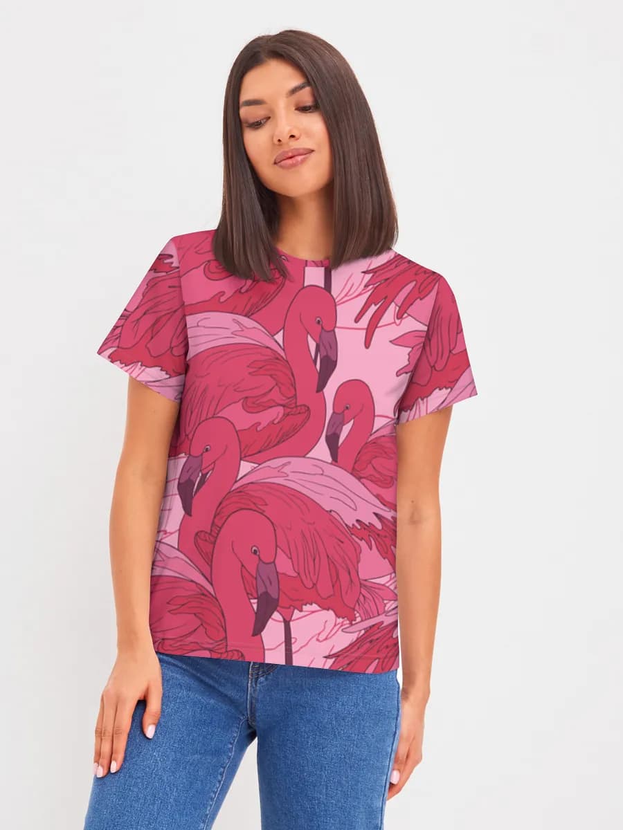 Women's basic cotton T-shirt