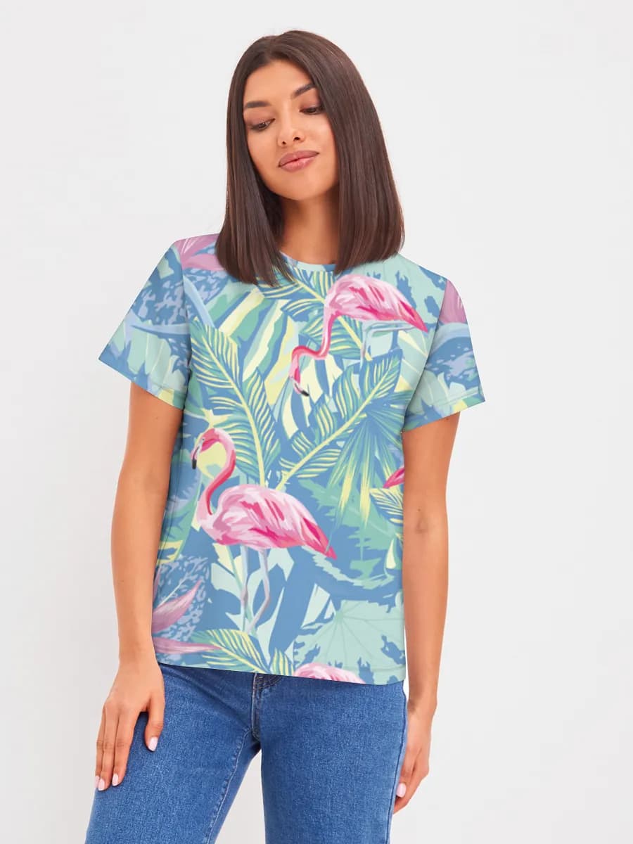 Women's basic cotton T-shirt