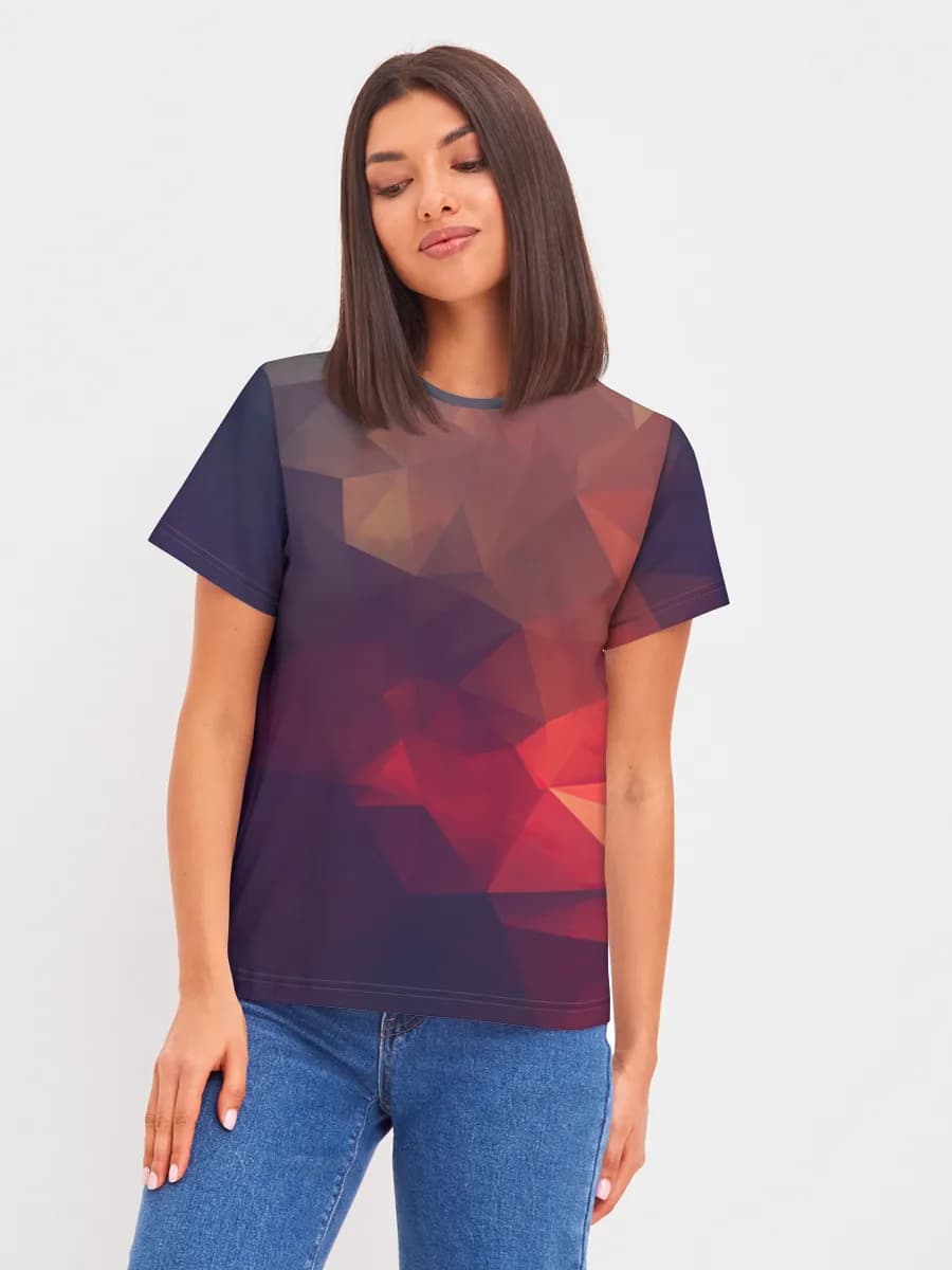 Women's basic cotton T-shirt