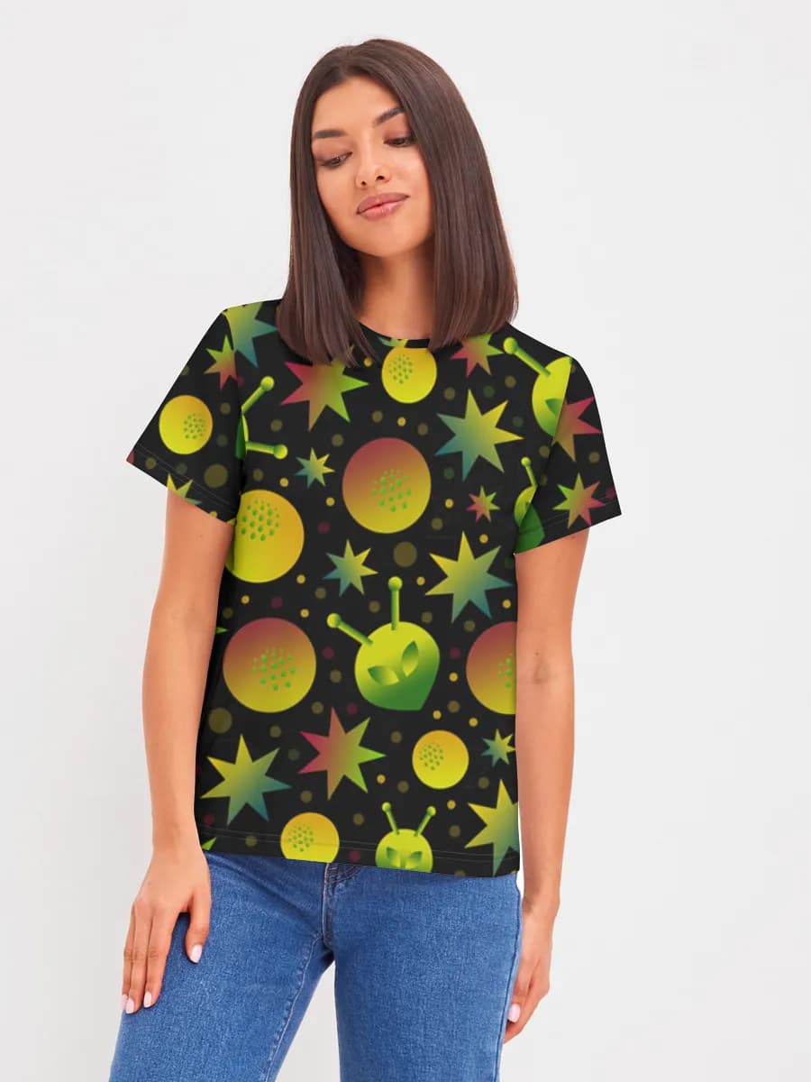 Women's basic cotton T-shirt