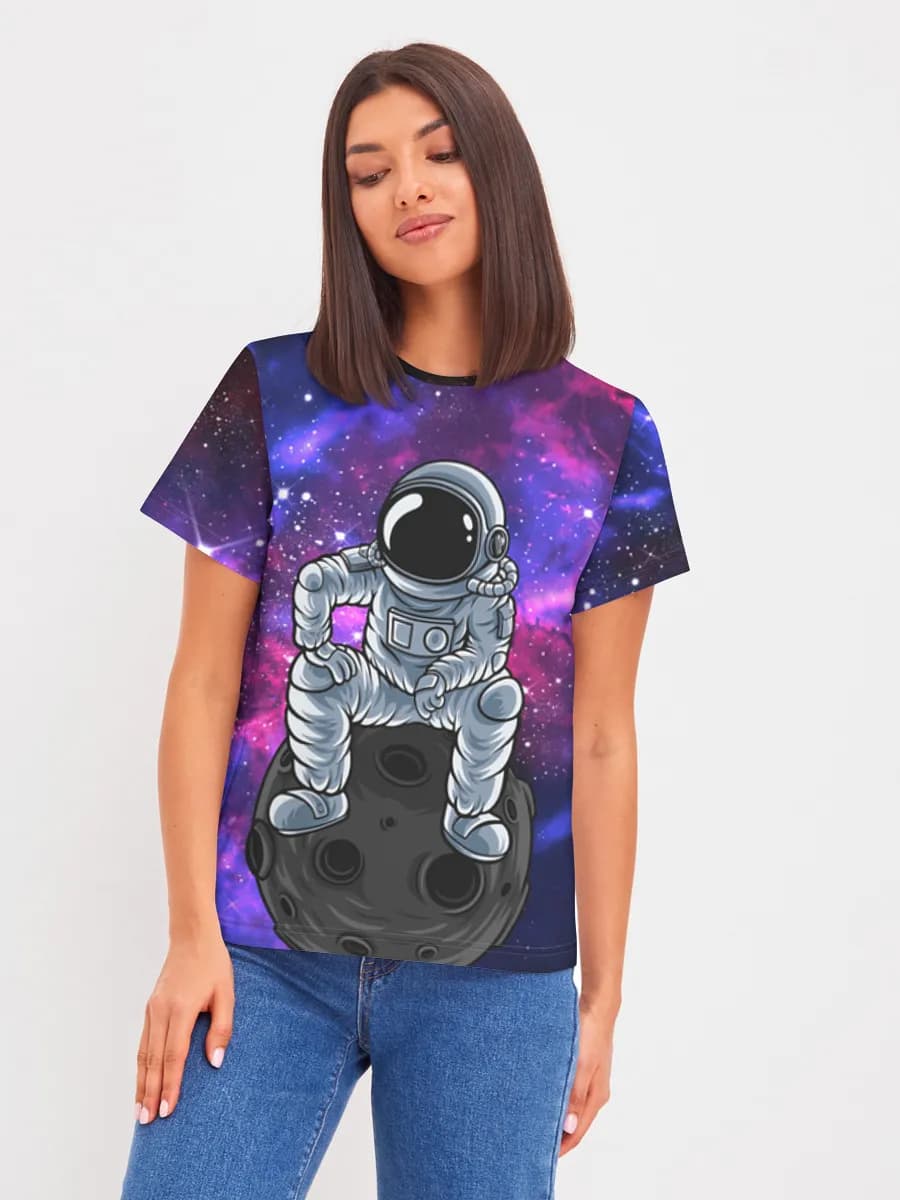 Women's basic cotton T-shirt