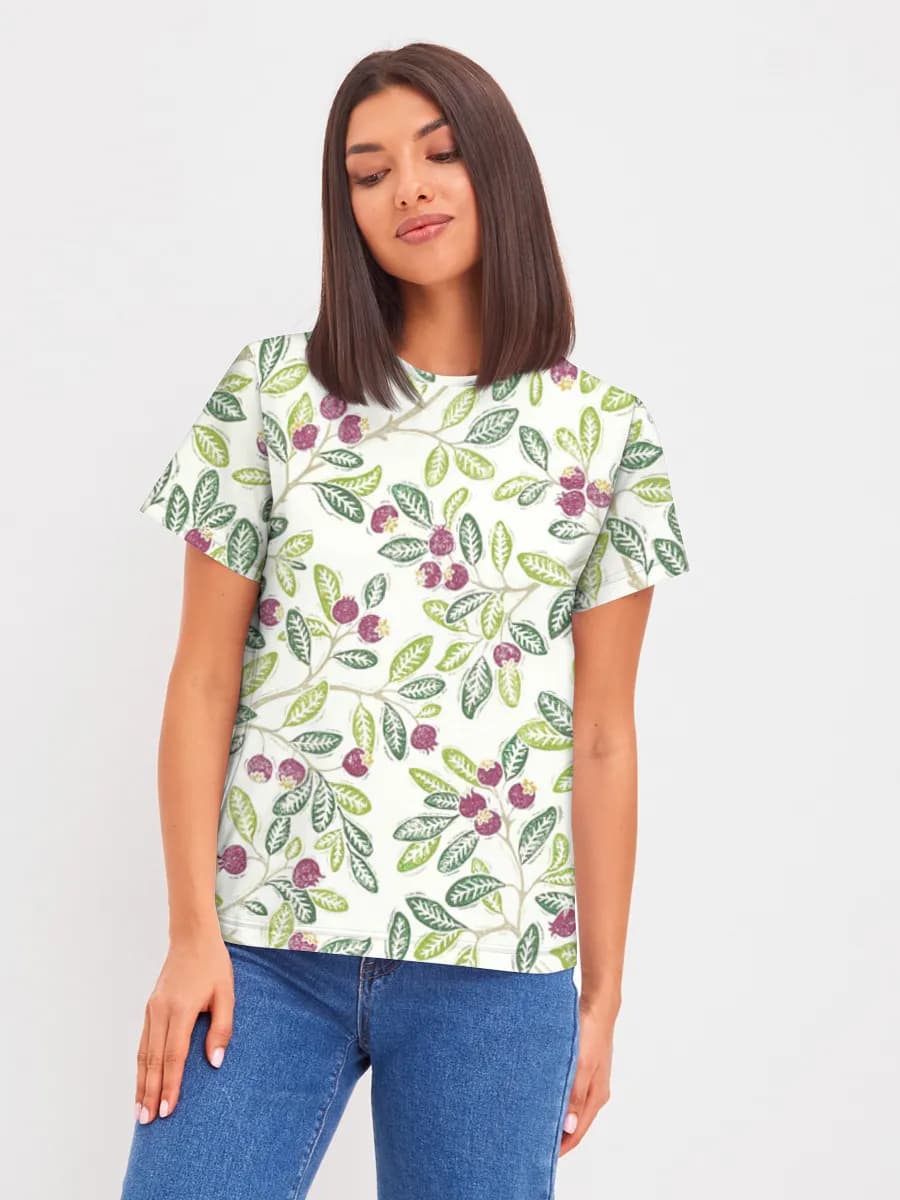 Women's basic cotton T-shirt