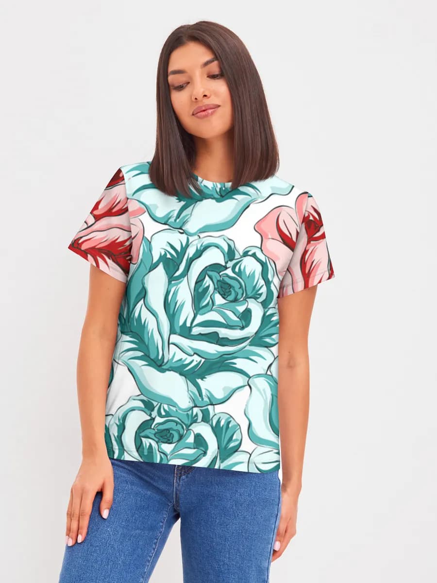 Women's basic cotton T-shirt