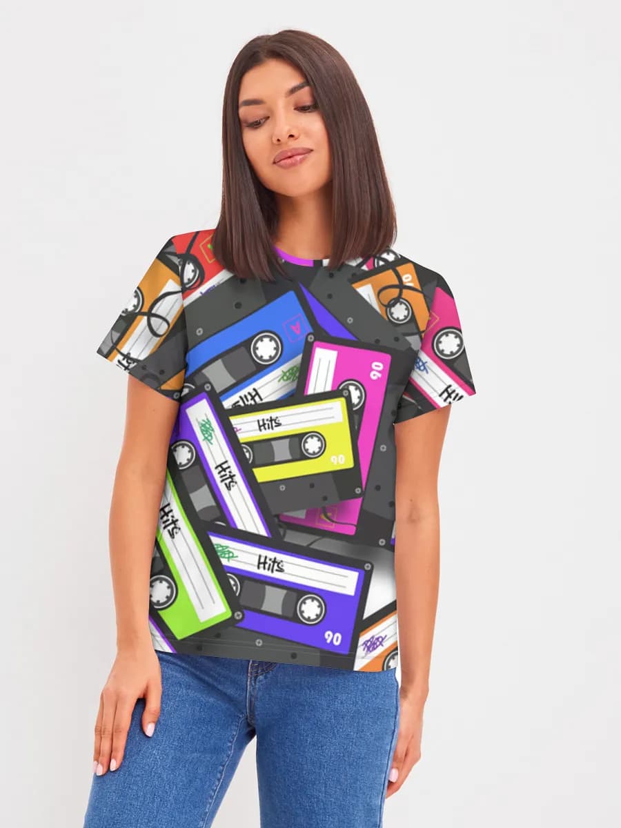 Women's basic cotton T-shirt