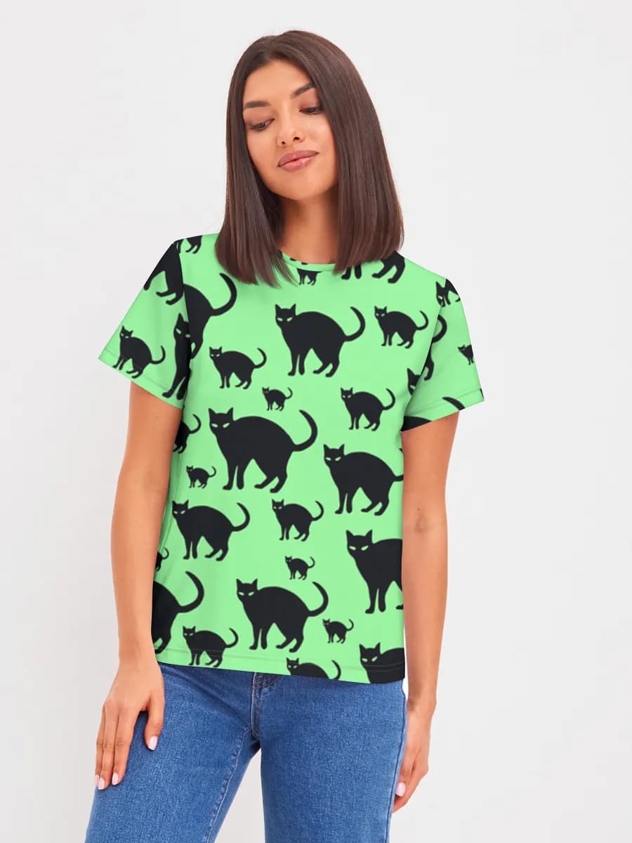Women's basic cotton T-shirt