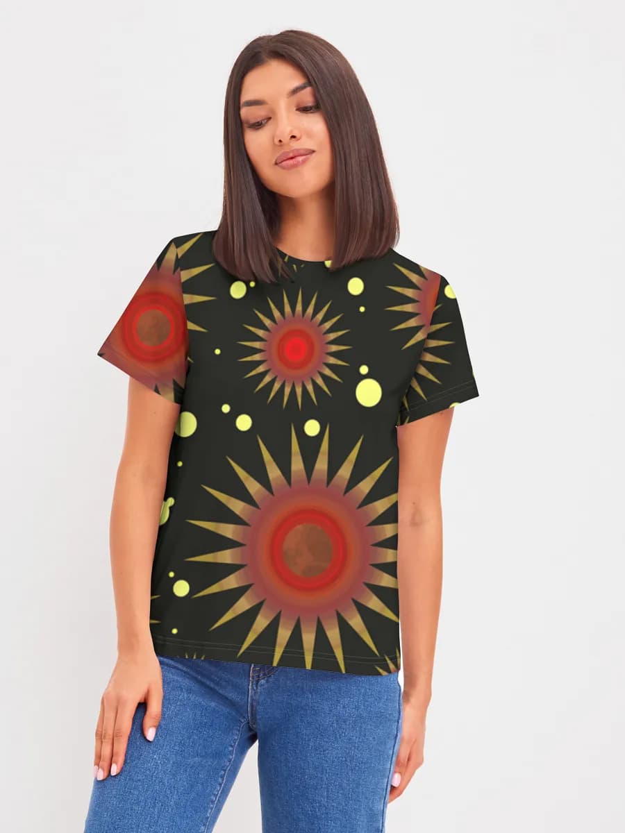Women's basic cotton T-shirt