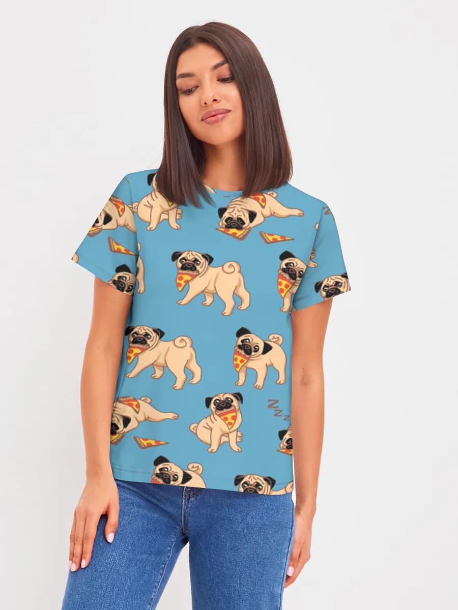 Women's basic cotton T-shirt
