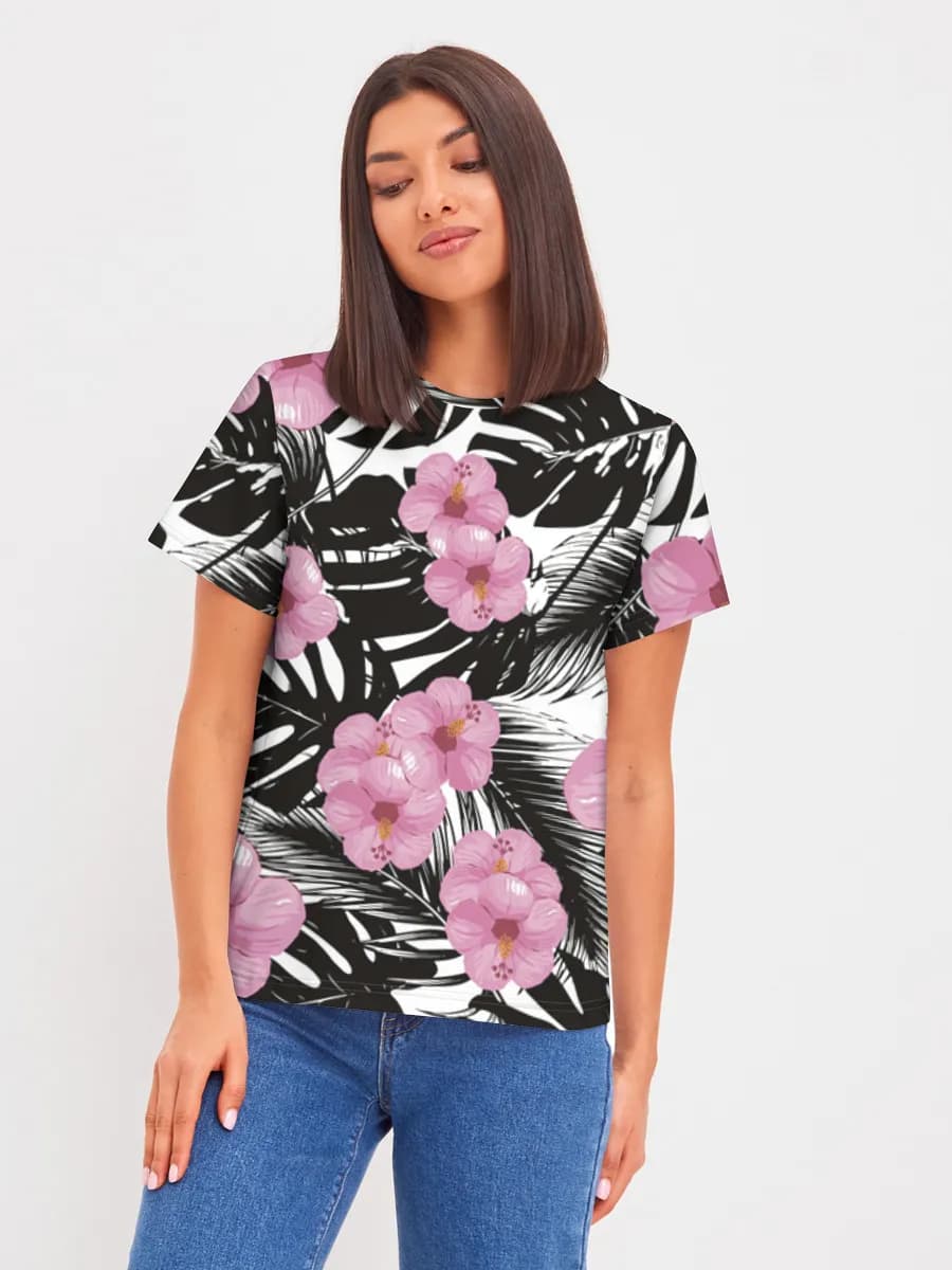 Women's basic cotton T-shirt