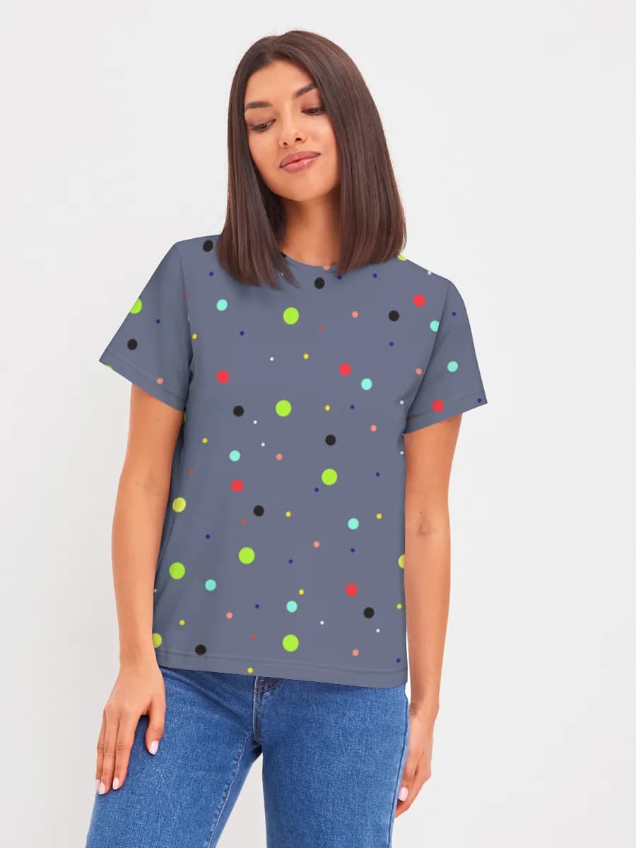 Women's basic cotton T-shirt