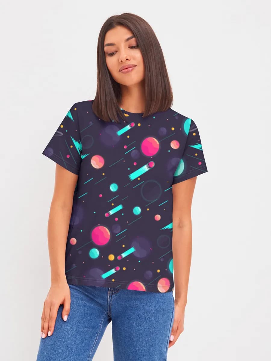 Women's basic cotton T-shirt