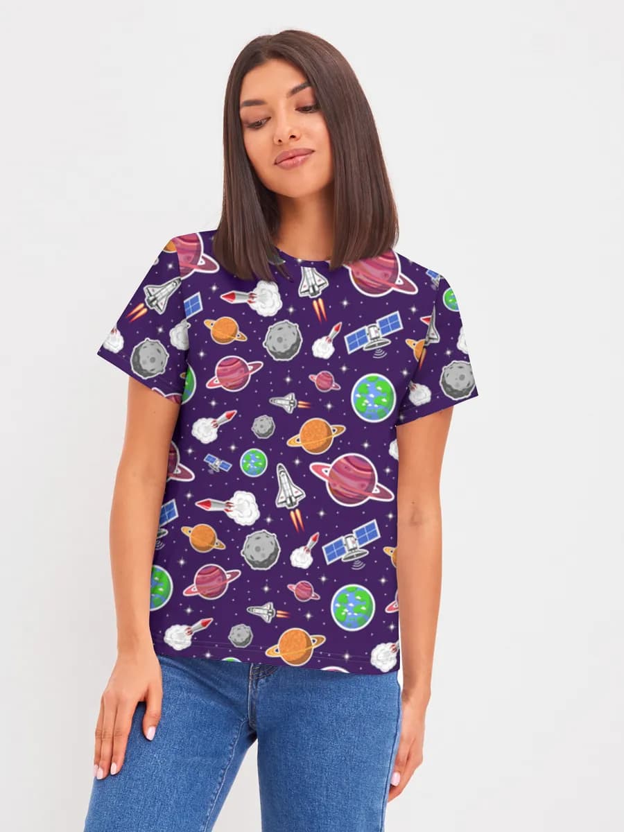 Women's basic cotton T-shirt